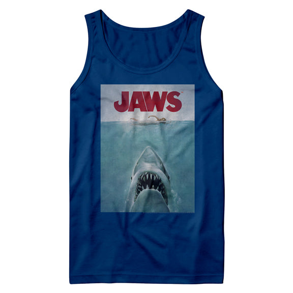 Jaws Movie Shark Tank Top - Official Jaws Movie Poster Merch