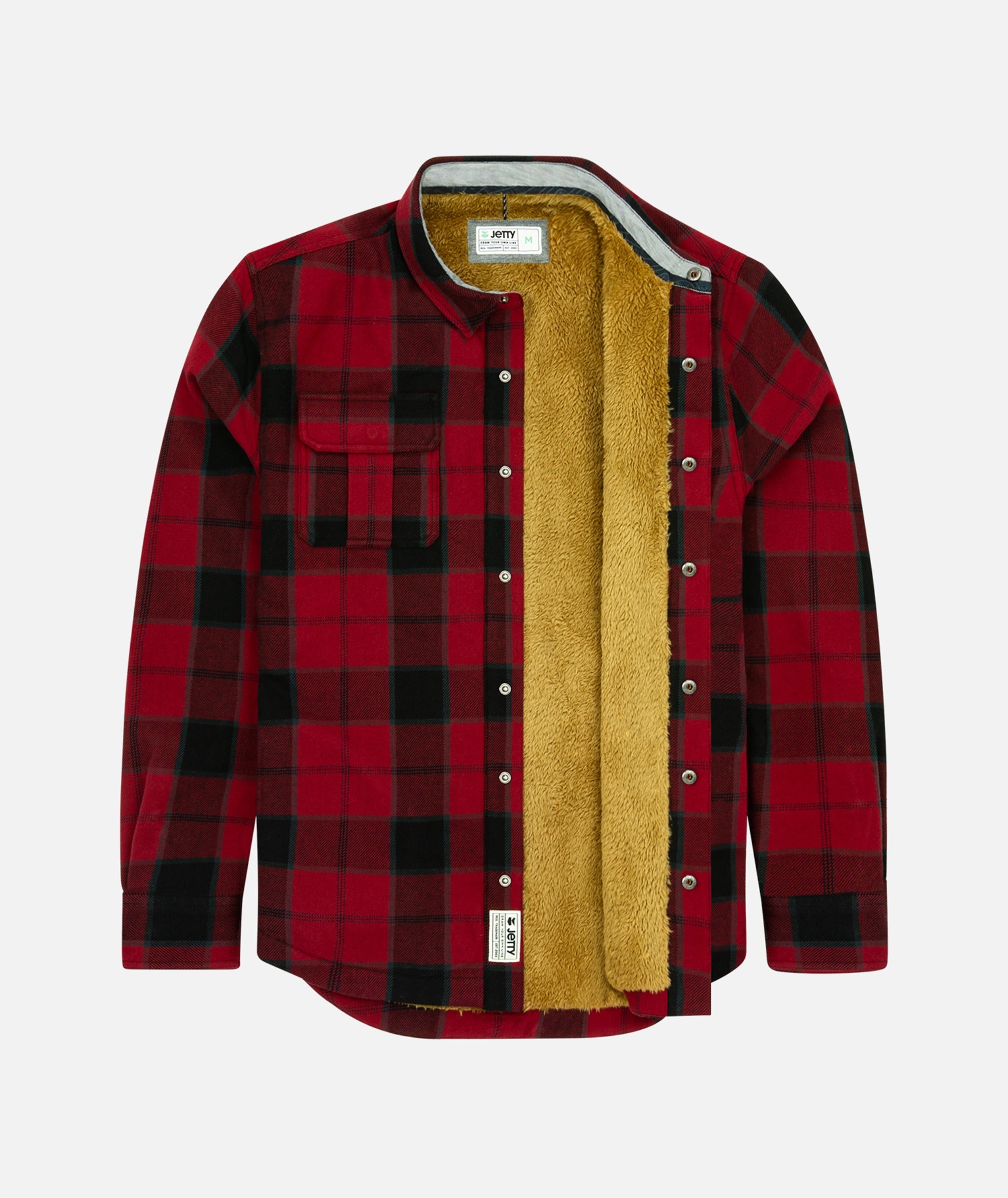 The Sherpa Jacket - Red