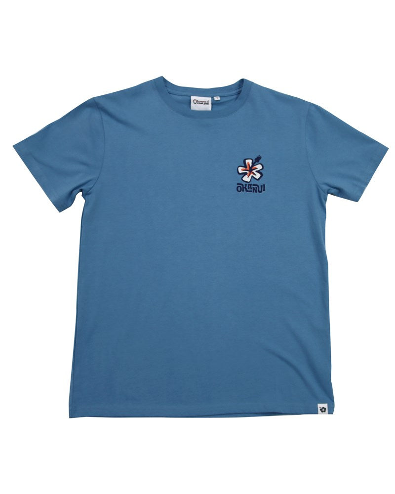 Boys -  T-Shirt  - Fin - Niagara Blue