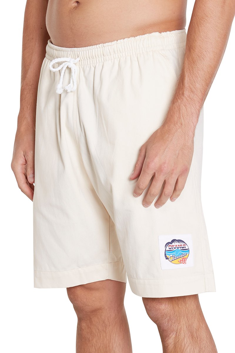 Mens - Classic Shorts - Plain Natural - Australian Made