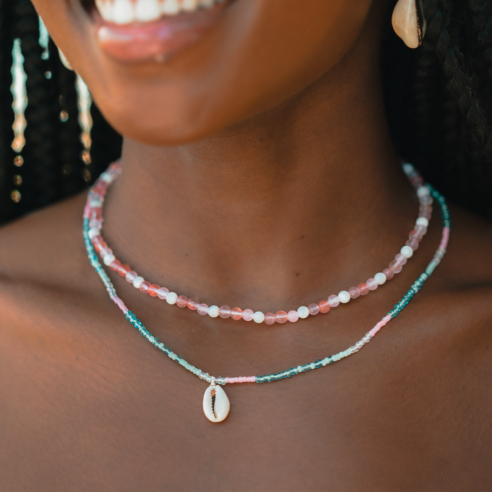 Cotton Candy Dreaming Necklace Set