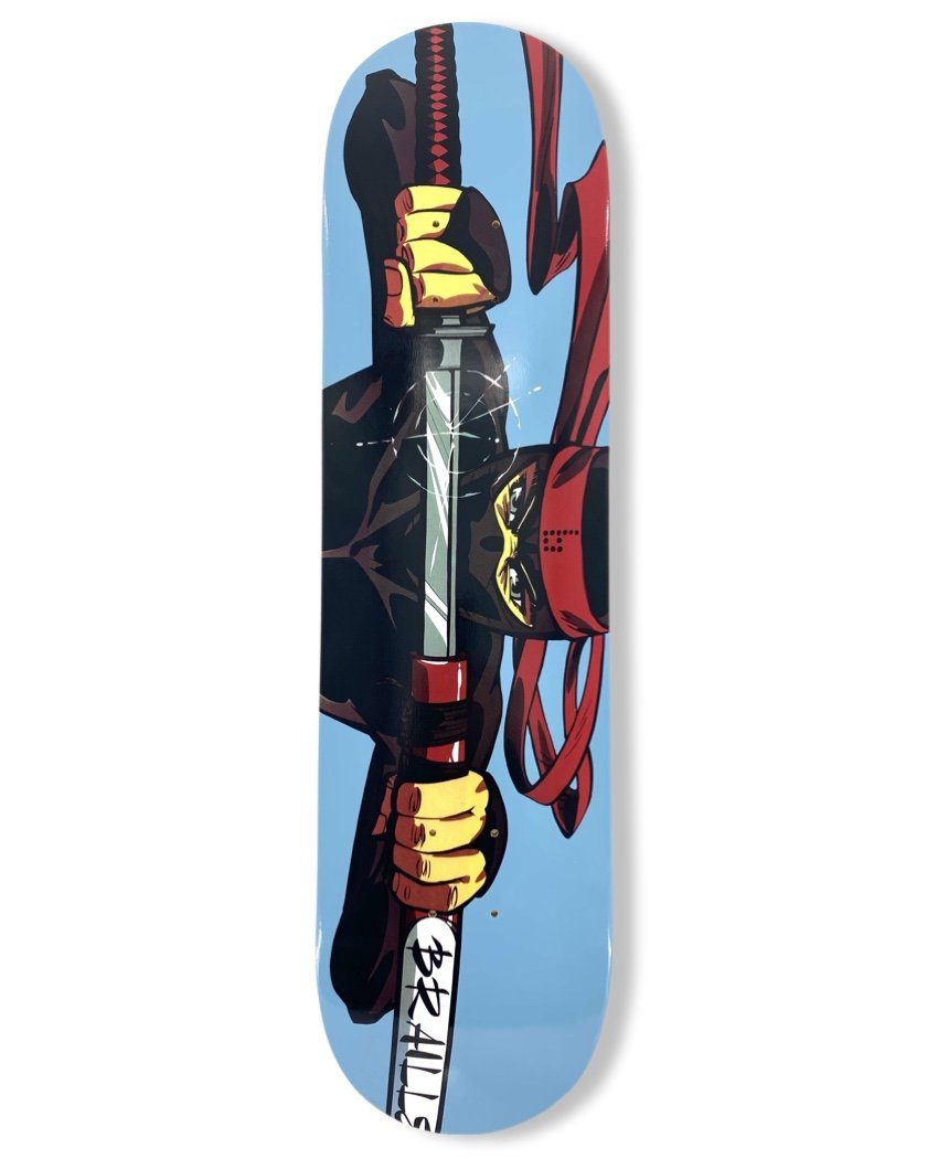 Ninja Sword Skateboard Decks