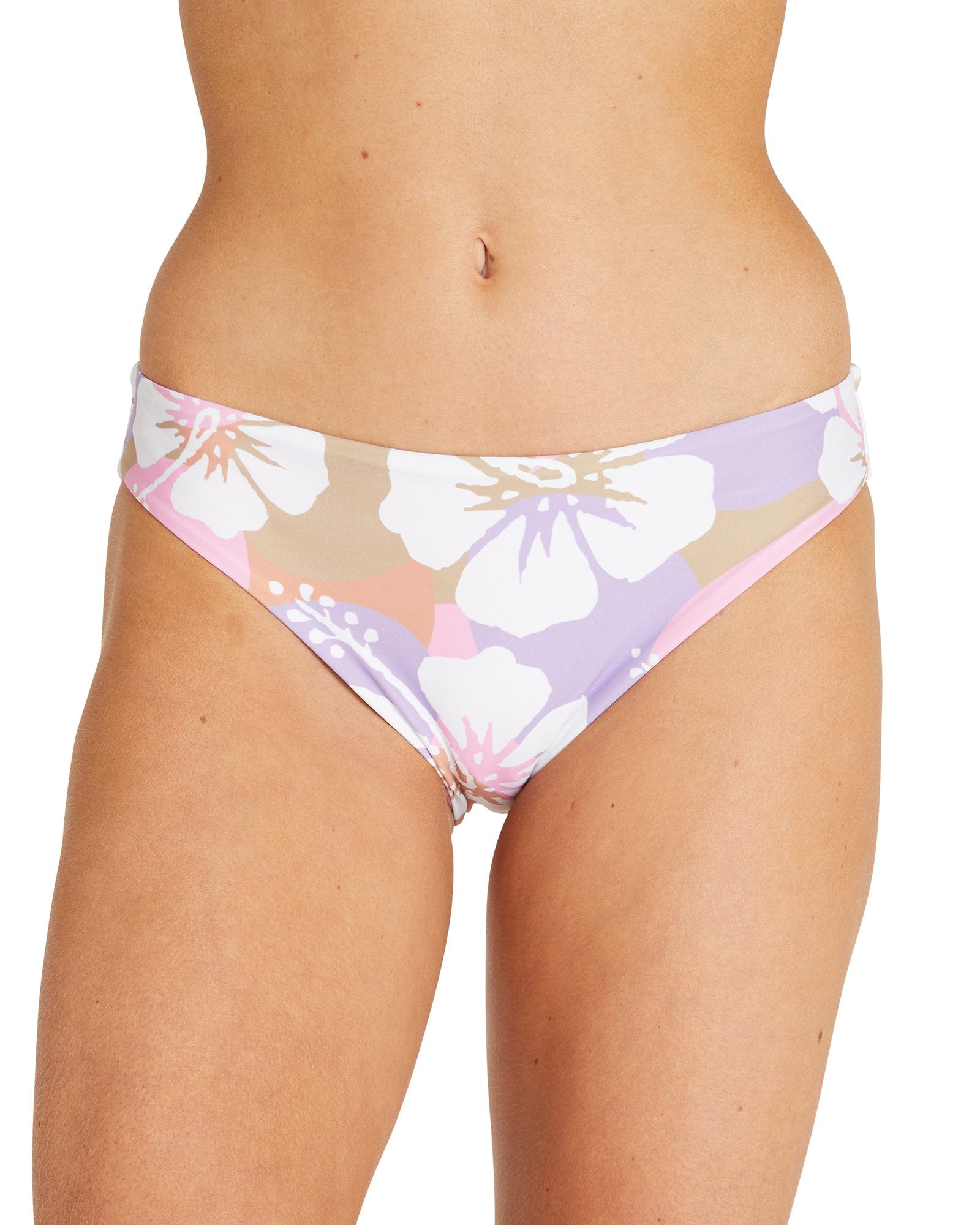 Womens - Swim Bottom - Regular Brief Bikini - Pebble Pink