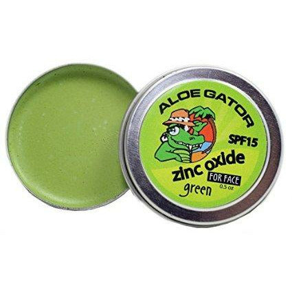 Aloe Gator Zinc Oxide for Face SPF 15 Sunscreen