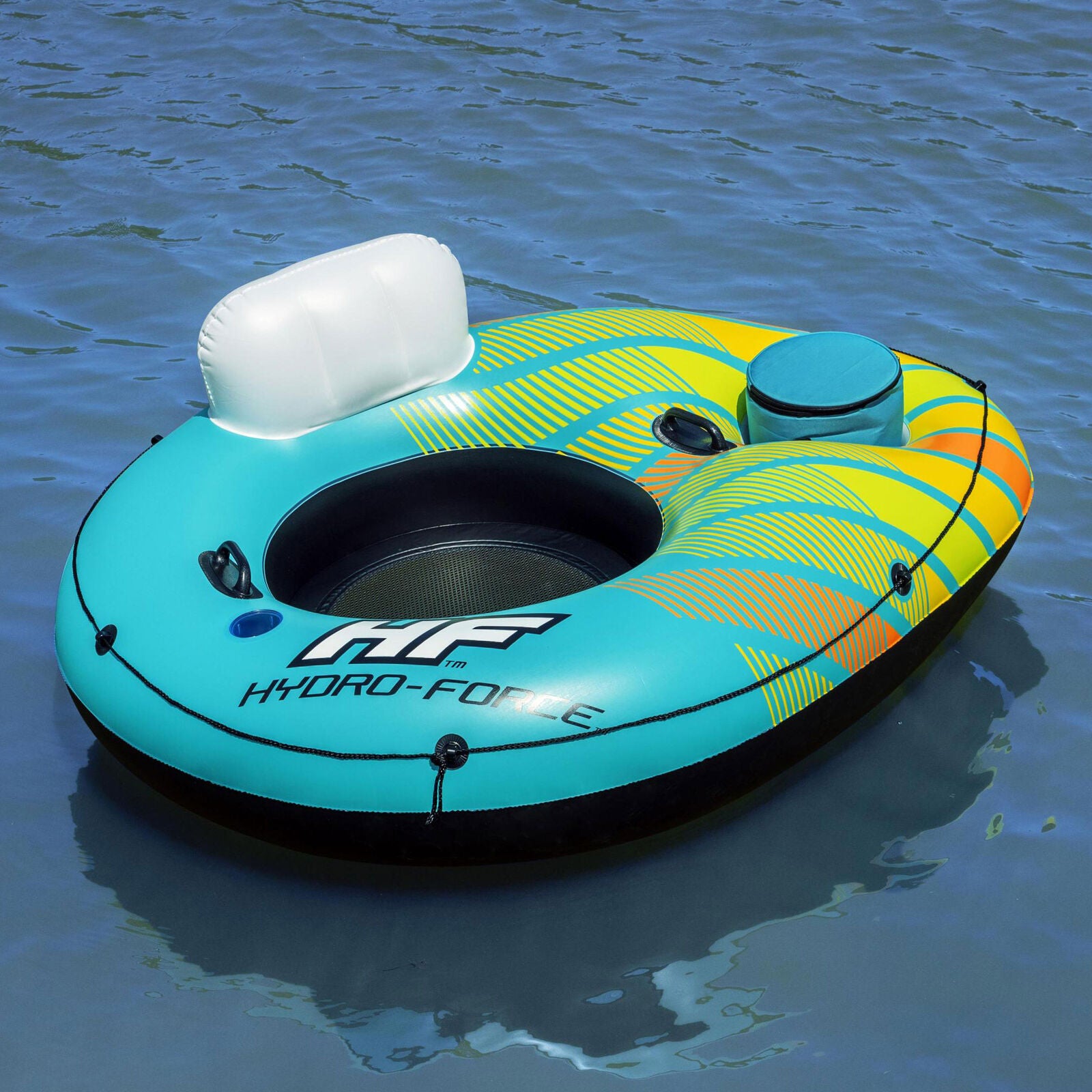 Hydro-Force Alpine Cooler Tube - Bestway River Float with cooler bag / cup holder