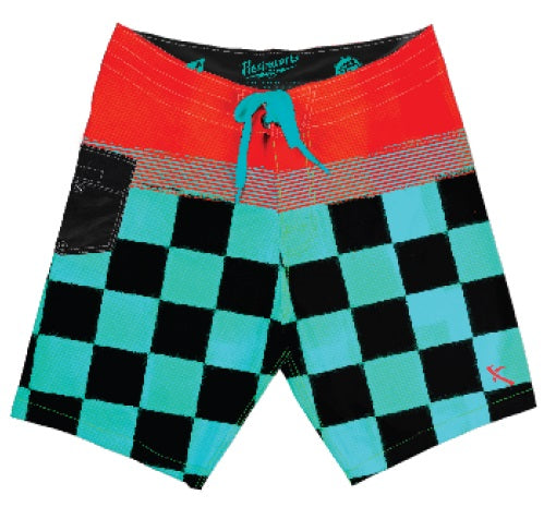 Speed Kills Aqua Boardshort