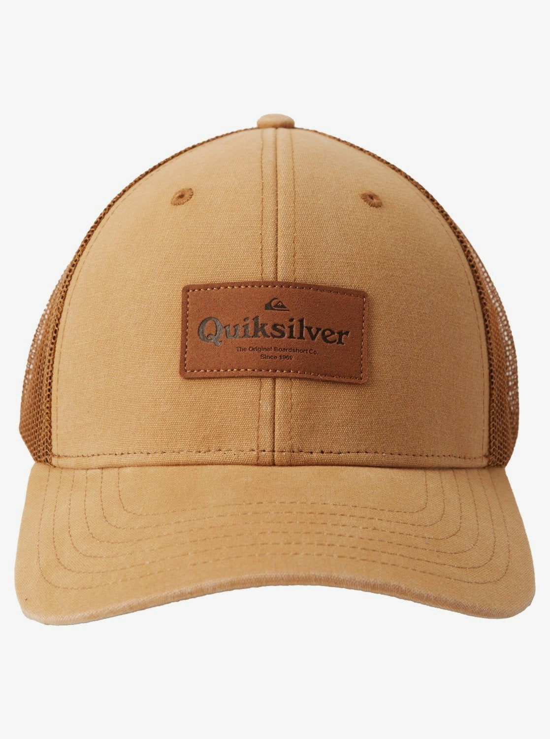 - Mens Quiksilver Easy Mesh Trucker Reek Hat