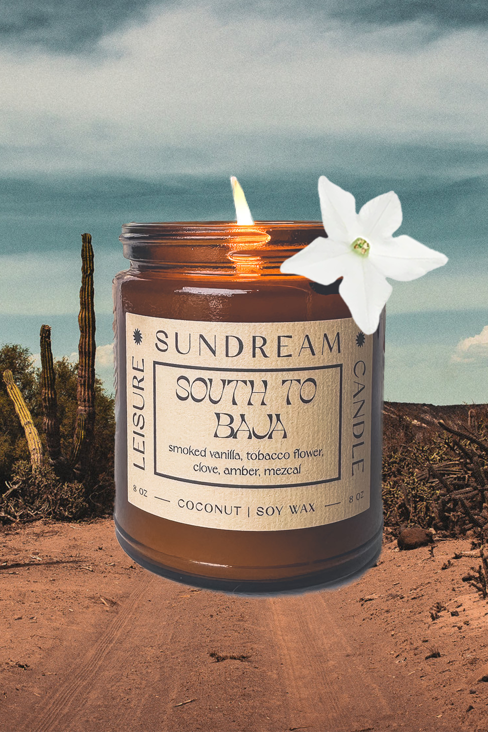 South To Baja Candle