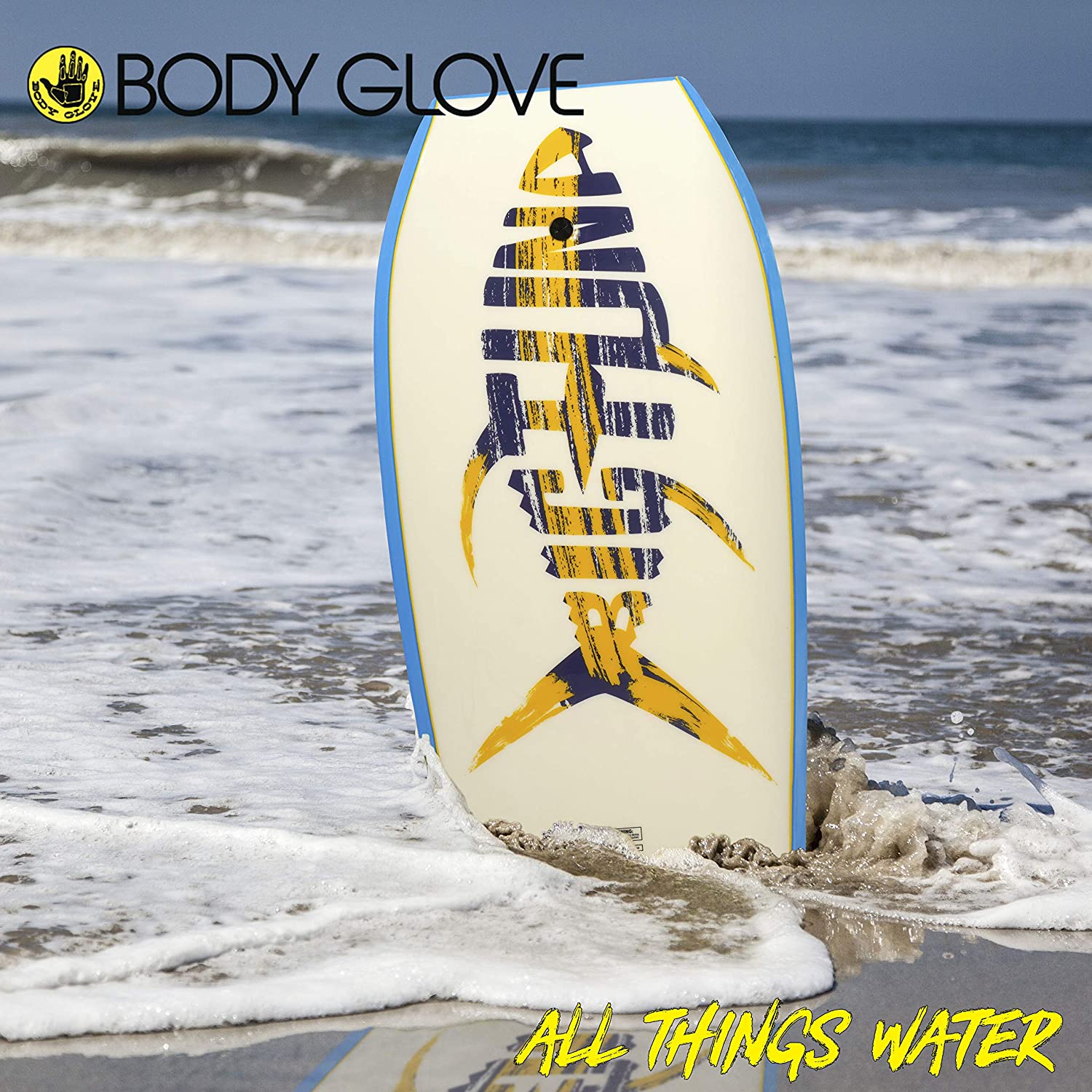 Body Glove Big Tuna 45" inch Bodyboard with Coiled Leash