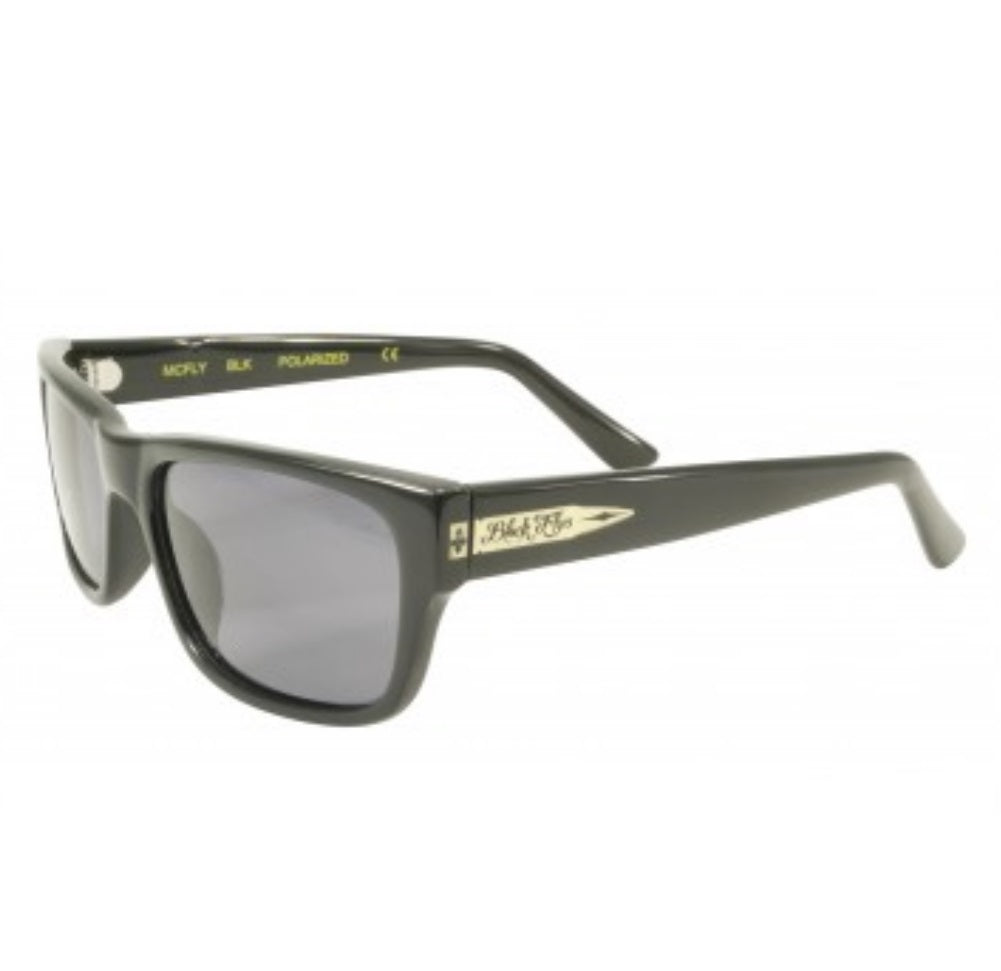 Black Flys McFly Matte Black/Smoke Polarized Sunglasses