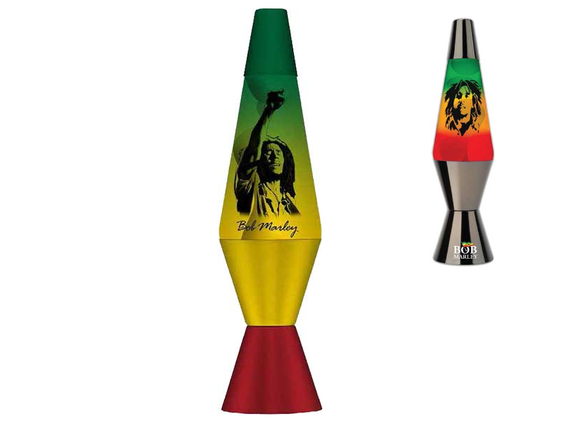 Bob Marley Rasta Tint Lava Lamp Original Power