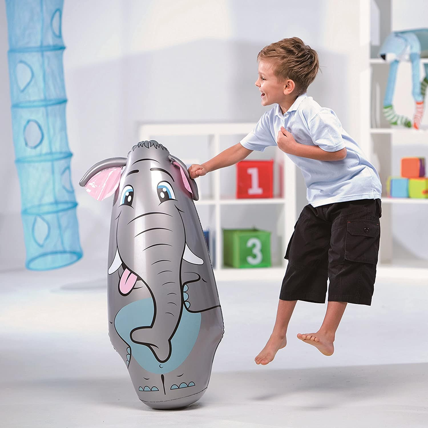 Best Way Kids Punching Bop Bags – Giraffe, Elephant, Sea Lion