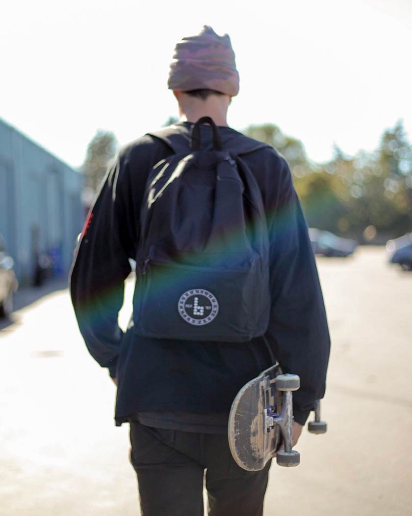 Braille Skateboard Backpack