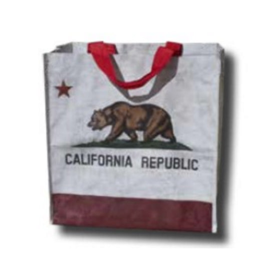 Sola California Republic Reusable Beach Tote Bag