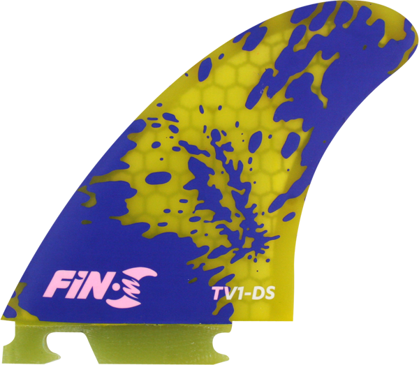 S TV 1 Honeycomb Yellow Blue 3 Fins