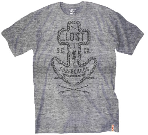 Lost Roped Tee Platinum Heather T-shirt