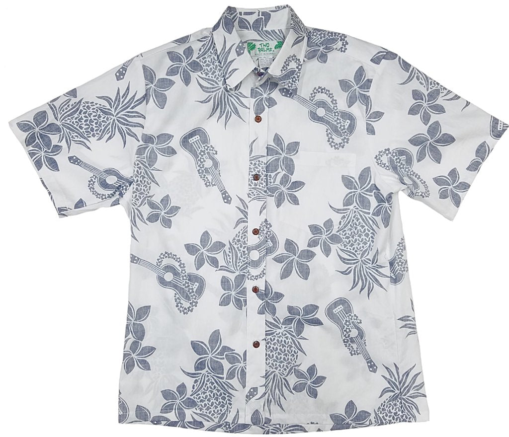 Two Palms Ukulele Hawaiian Shirt – Reverse Print