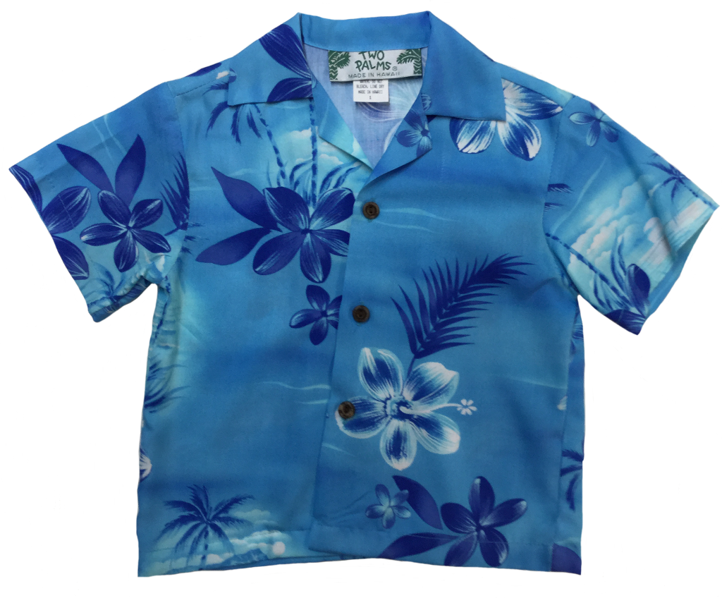 Two Palms Moonlight Hawaiian Shirt Rayon