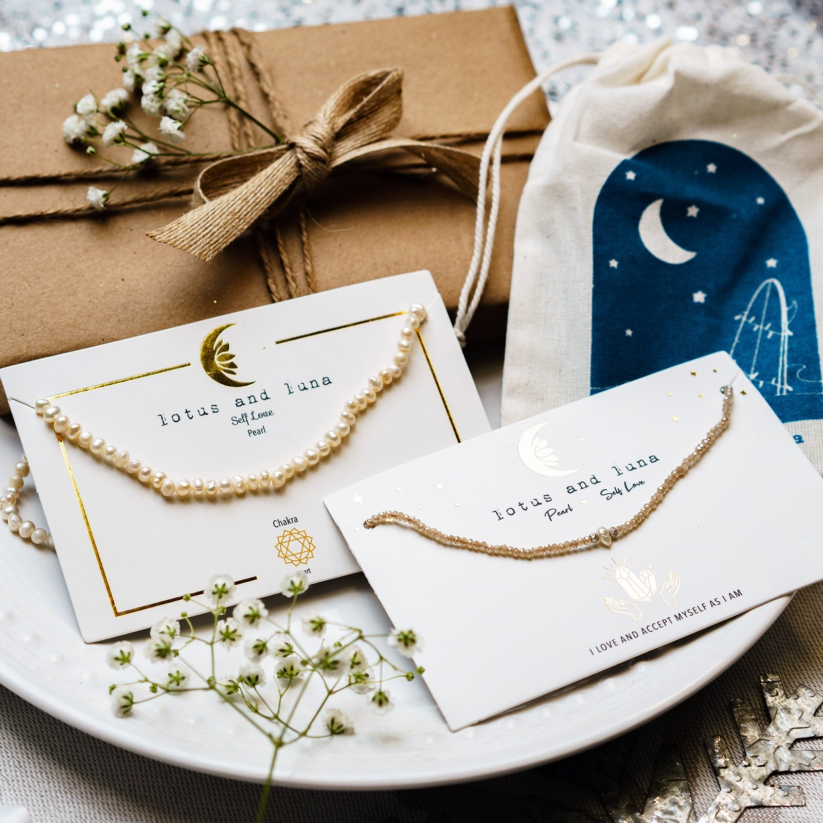 Pearl Necklace Set