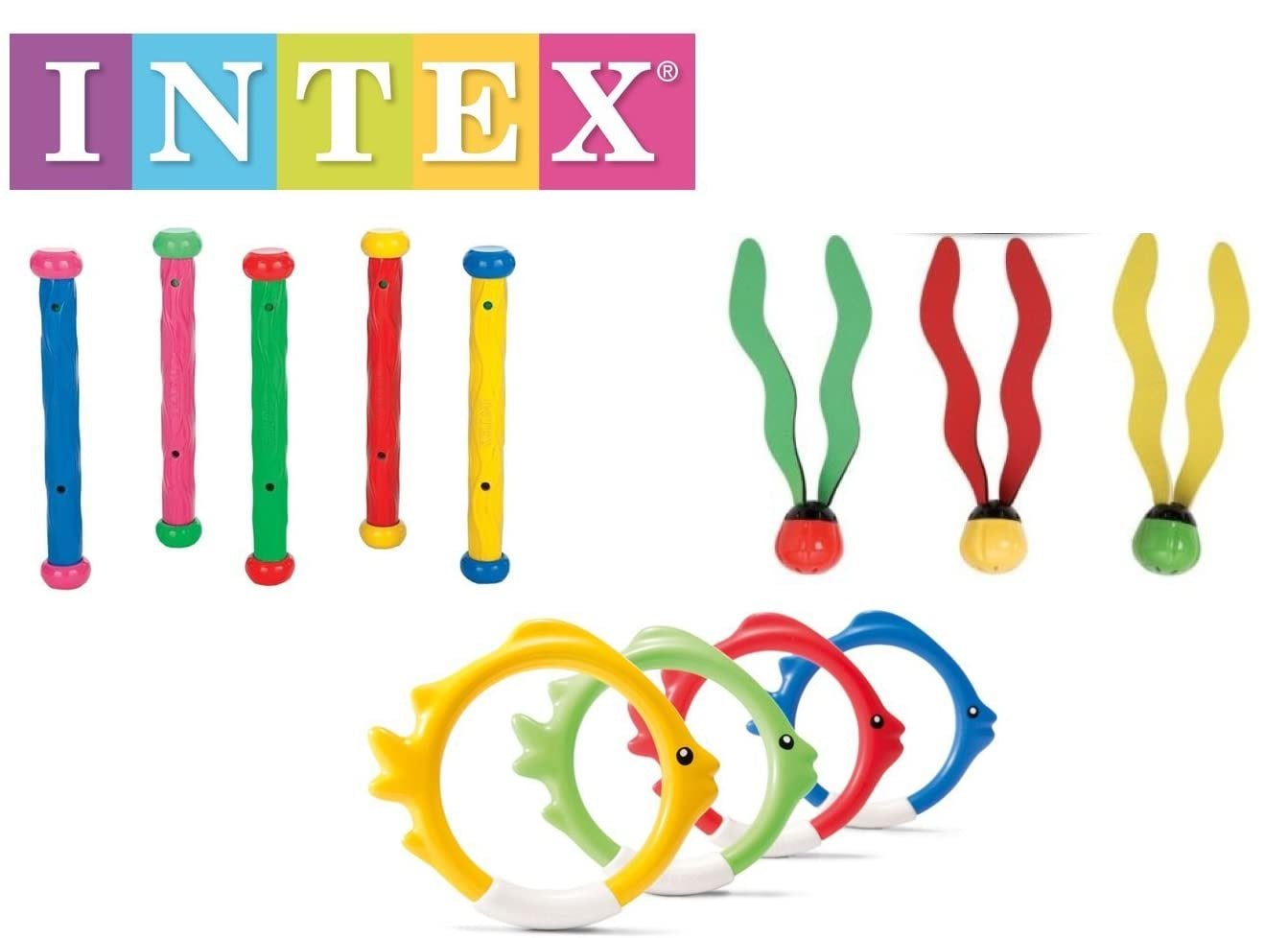 Diving Intex Pool Intex Standard Pool Dive Sticks