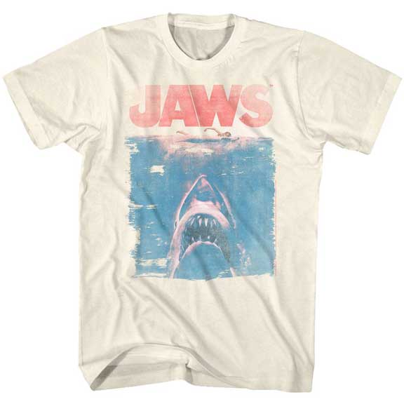 Official Jaws Movie T-shirts - Jaws Shark Movie Poster Merch