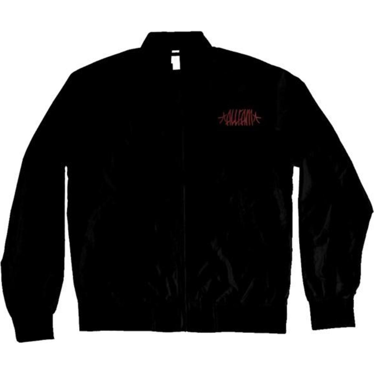 BAY BOMBERS JACKET (BLK/RED)