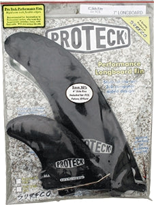 Proteck Perform Fcs Stiff Flex Combo 7.0+4.0 Bk/Bk Surfboard Fin