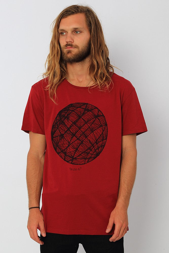 Rhythm Lightmoon T-Shirt Red T-shirt