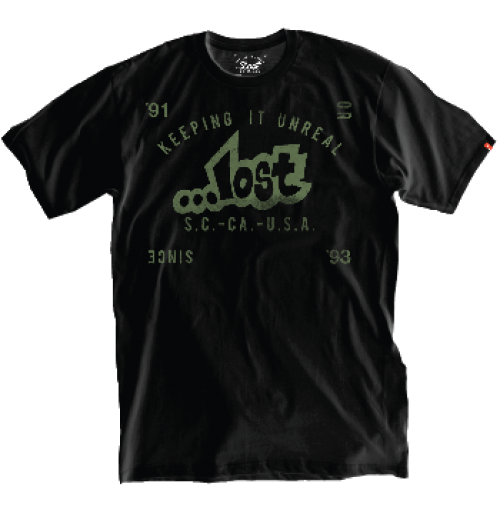 Unreal Lam Tee Heather T shirt