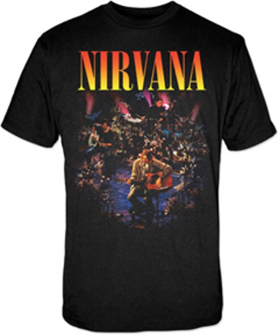 Concert Tees Nirvana Mens T-Shirt