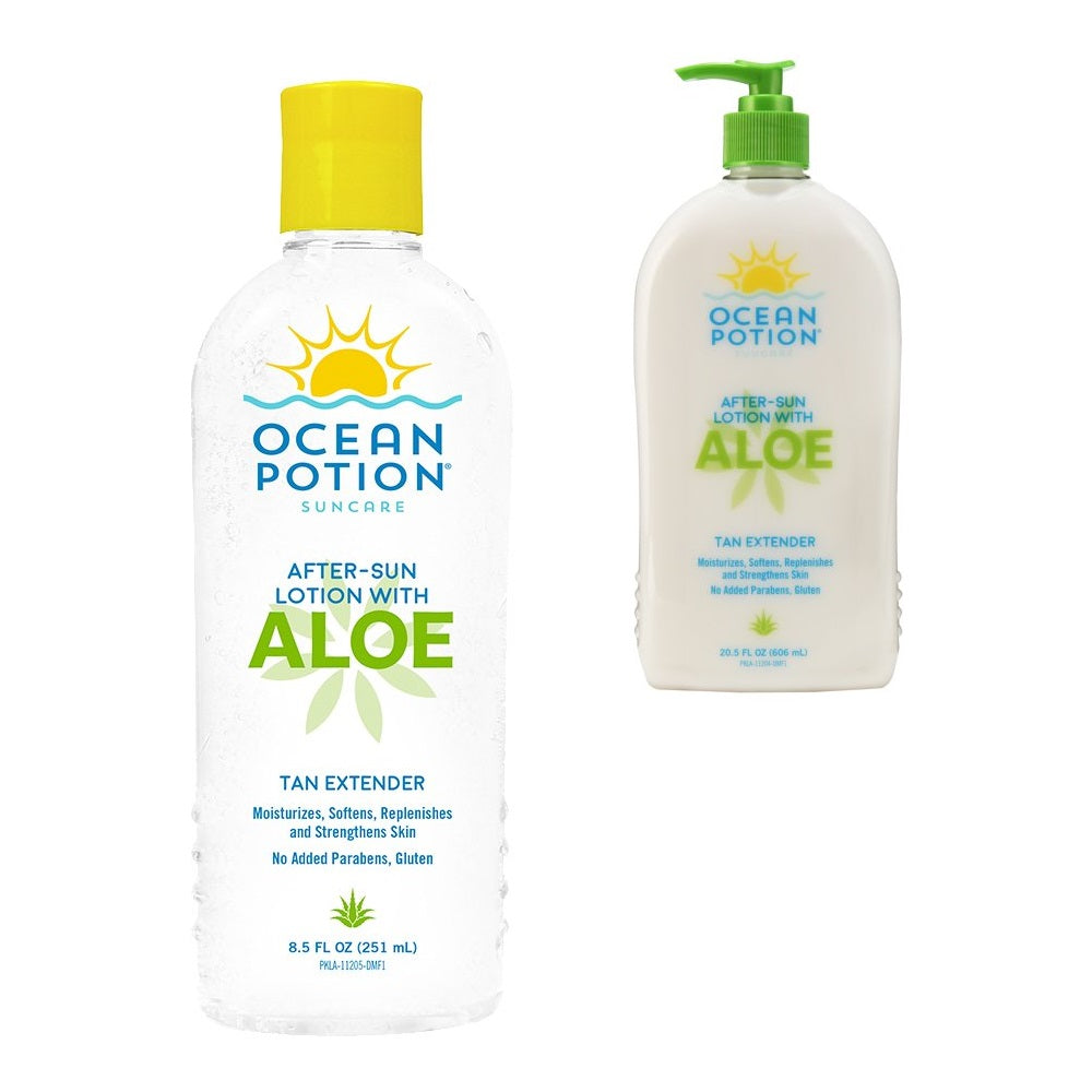 Ocean Potion After Sun Lotion with Aloe Tan Extender - 8fl oz & 20fl oz Pump