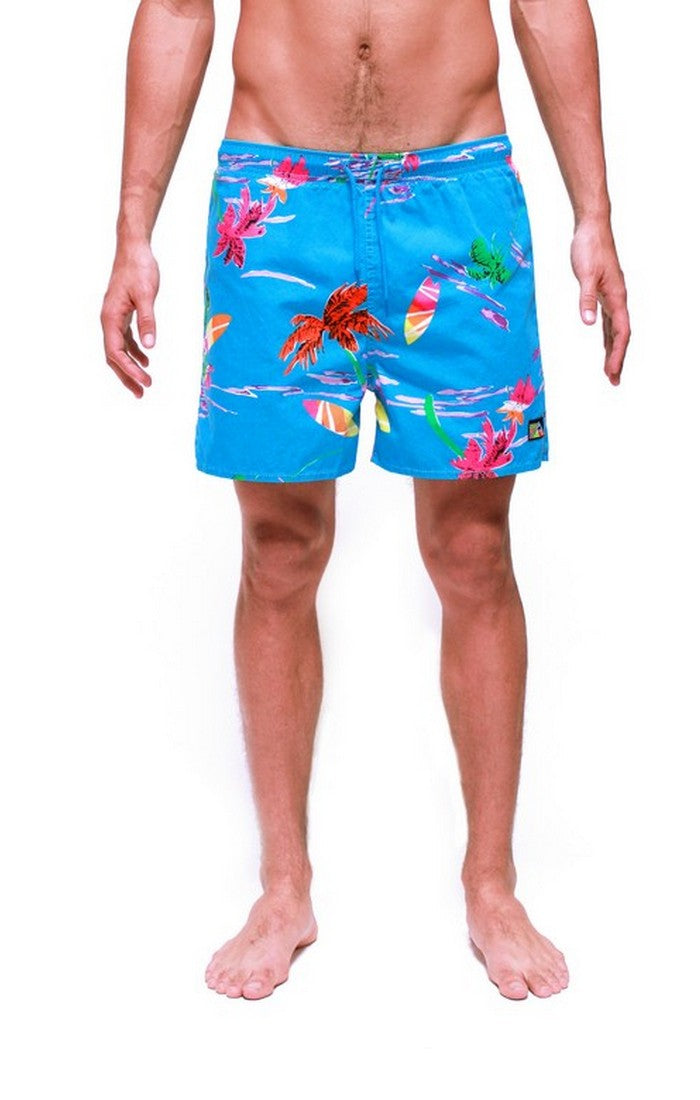 Catch Surf Perfect 10 Trunk- 15.5in Paradise Blue Boardshorts