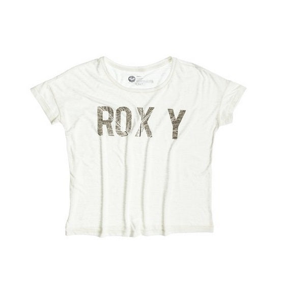 Roxy Logo Grain Sea Spray T-shirt