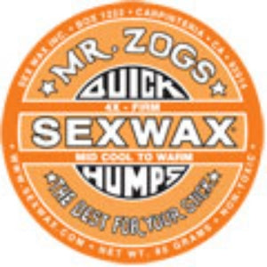 Sex Wax Quick Humps Cool/Warm Coconut 4X Surf Wax