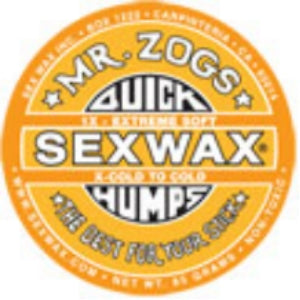 Sex Wax Quick Humps Fridgid/Cold 1X Coconut Surf Wax