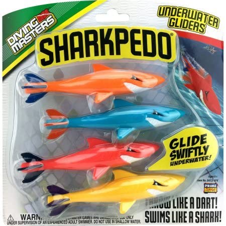 Wet Sharkpedo Blue 18" / Green 12" / Minnie 4 Pack