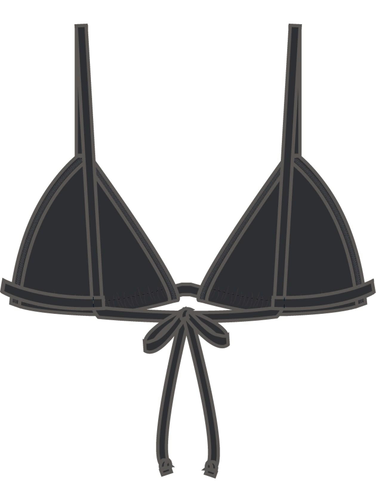 Roxy Triangle Top Black Bikini