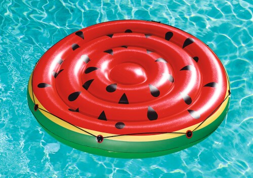 Large Watermelon Island Inflatable Pool Toy - 2 person - 6 feet