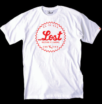 Lost Bottled Tee White T-shirt