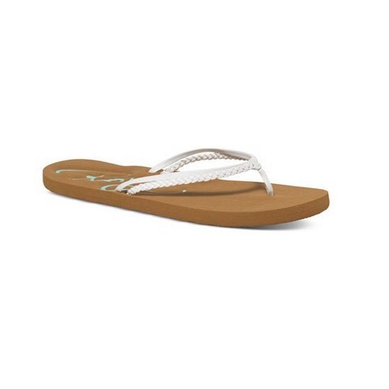 Roxy Cabo White Sandals