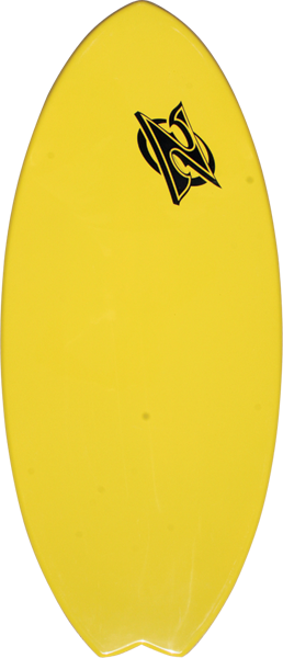 Fish Skimboard 47X20.25" Swallow Tail Asst